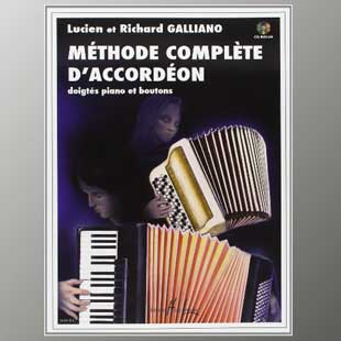 Méthode complète d'accordéon Galliano